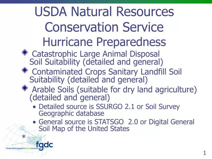 usda natural resources conservation service hurricane preparedness