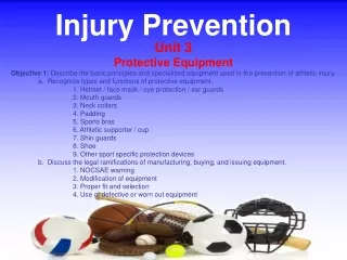 Injury Prevention