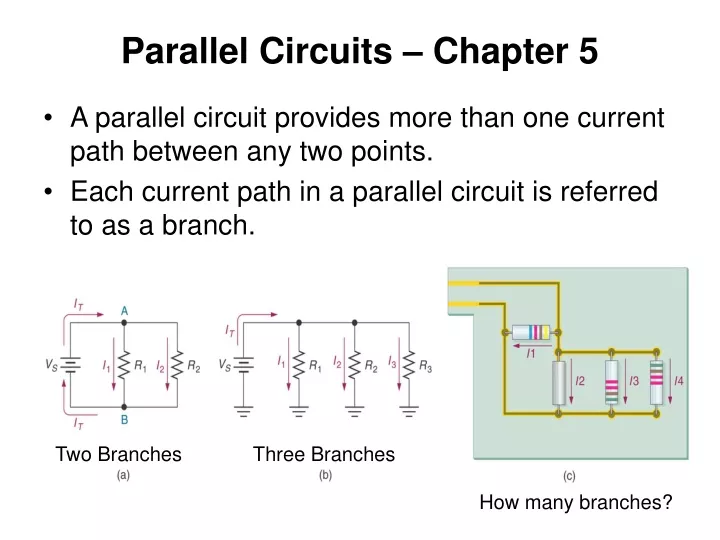 parallel circuits chapter 5
