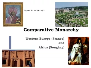Comparative Monarchy