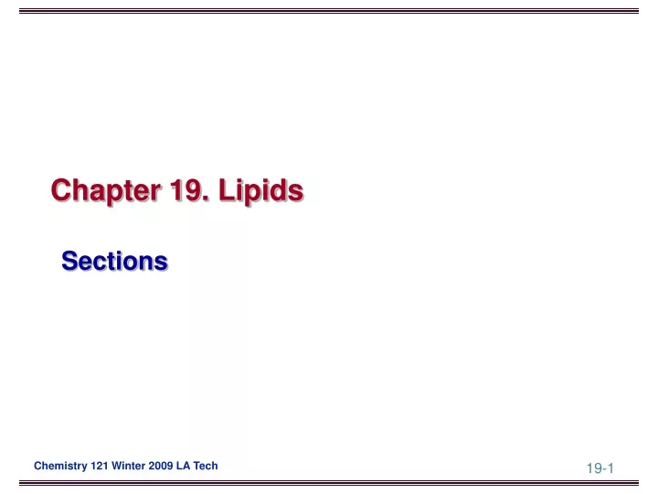 chapter 19 lipids