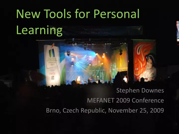 new tools for personal learning