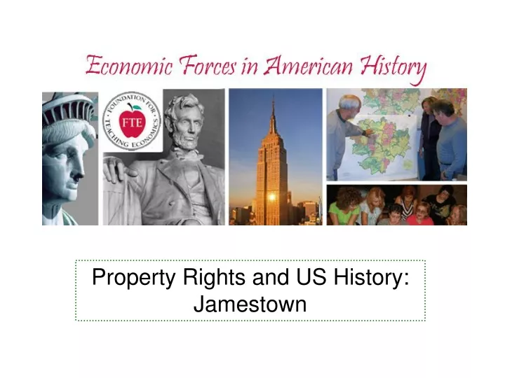 property rights and us history jamestown