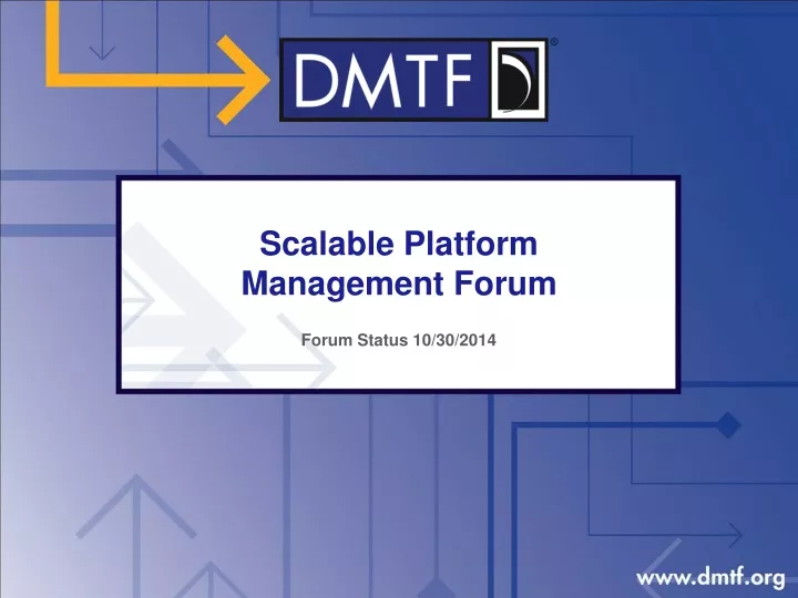 scalable platform management forum