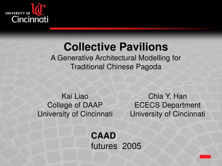 collective pavilions a generative architectural