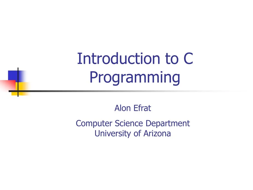 PPT - Introduction to C Programming PowerPoint Presentation, free ...