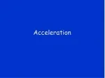 Acceleration: Concepts, Formulas, and Examples - slide 1