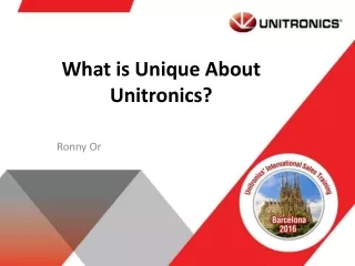 What is Unique About Unitronics?