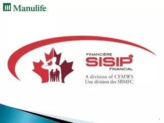 Components of SISIP Financial Services