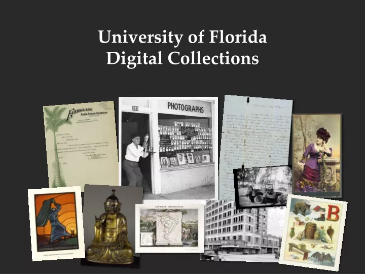 university of florida digital collections