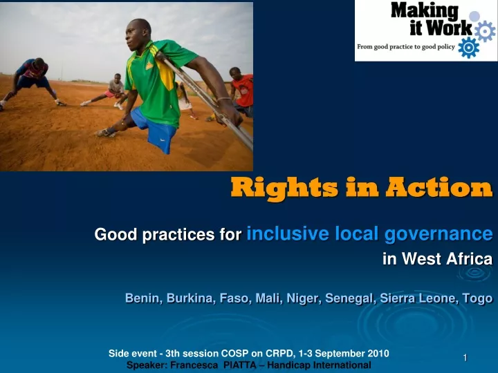 rights in action good practices for inclusive