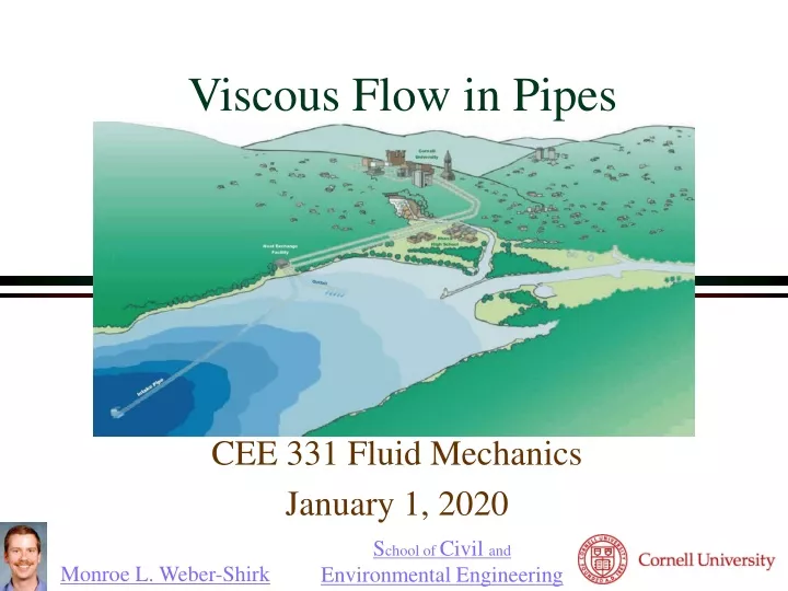 viscous flow in pipes