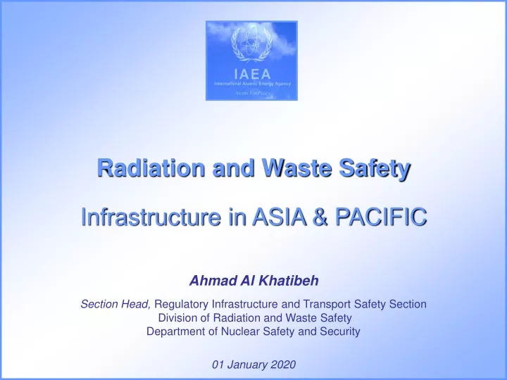 radiation and waste safety