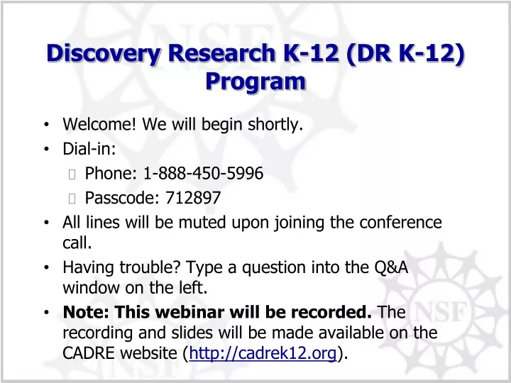 discovery research k 12 dr k 12 program
