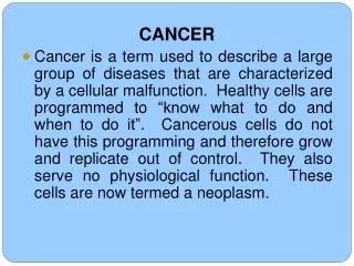 CANCER