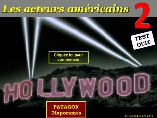 Les acteurs américains