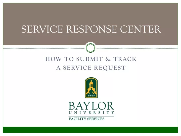 service response center
