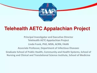 Telehealth AETC Appalachian Project