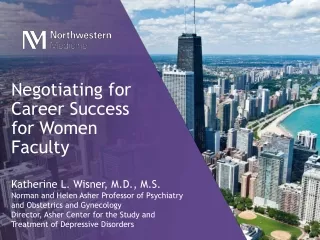 Negotiating for Career Success for Women Faculty