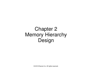 Chapter 2 Memory Hierarchy Design