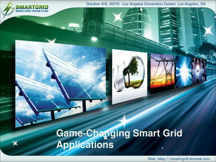 game changing smart grid applications