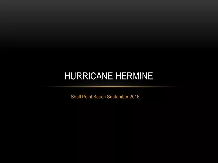hurricane hermine