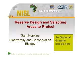Reserve Design and Selecting Areas to Protect