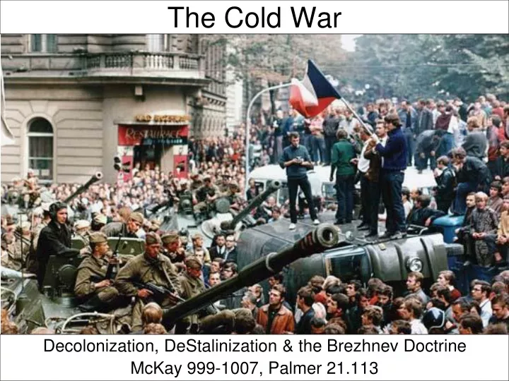 the cold war