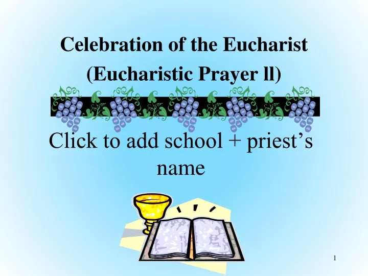 click to add school priest s name