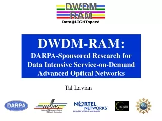 DWDM-RAM: DARPA-Sponsored Research for Data Intensive Service-on-Demand  Advanced Optical Networks