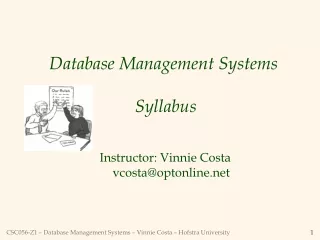 Database Management Systems  Syllabus