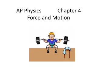 AP Physics            Chapter 4 Force and Motion