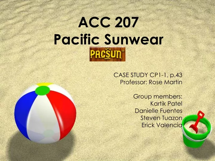 acc 207 pacific sunwear
