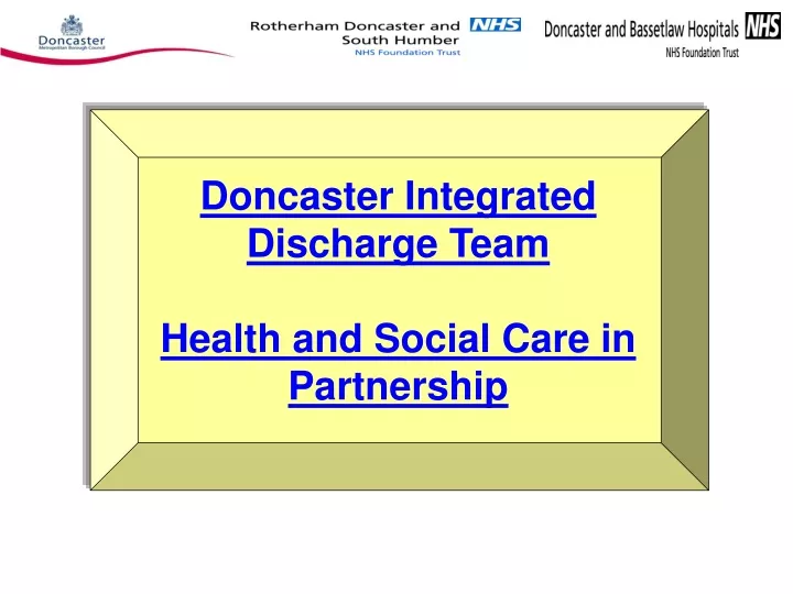 doncaster integrated discharge team health