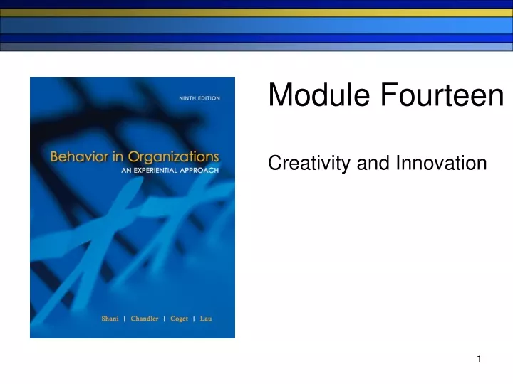 module fourteen creativity and innovation