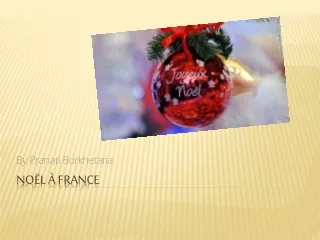 Noël à France