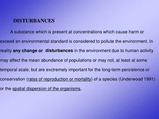 A substance which is present at concentrations which cause harm or