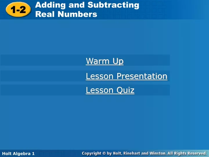 adding and subtracting real numbers