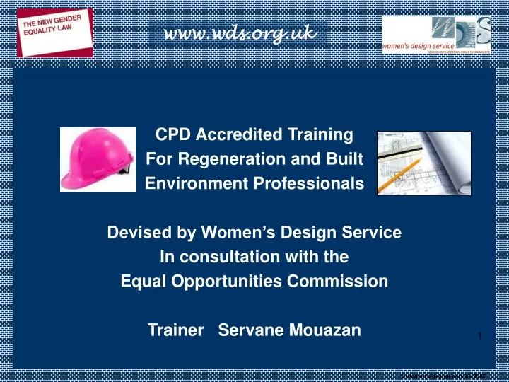 cpd accredited training for regeneration