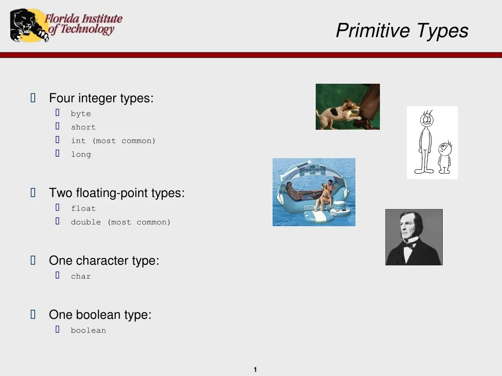 PPT - Java Primitive Types and Assignments PowerPoint Presentation ...