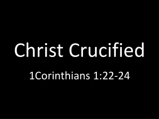 Christ Crucified