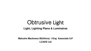 Obtrusive Light