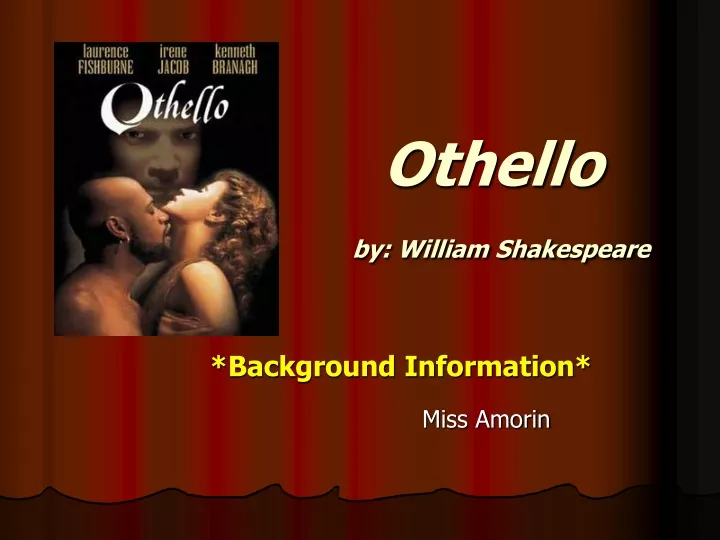 othello by william shakespeare