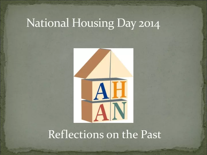national housing day 2014