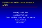 Maximize ARDS Ventilator Patient Recovery with APRV Strategy - slide 1
