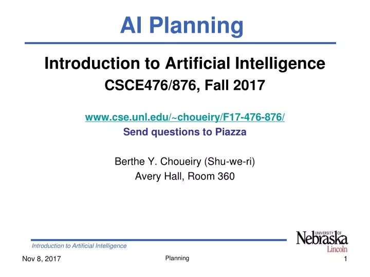 ai planning