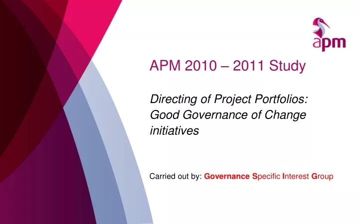 apm 2010 2011 study