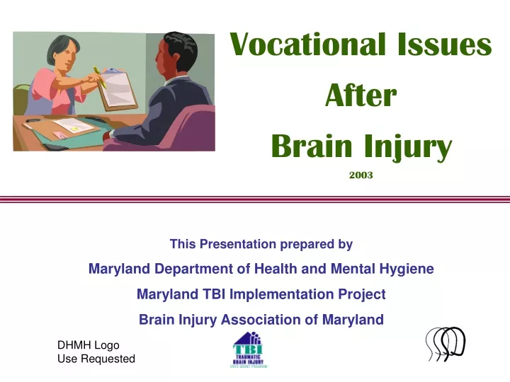vocational issues after brain injury 2003