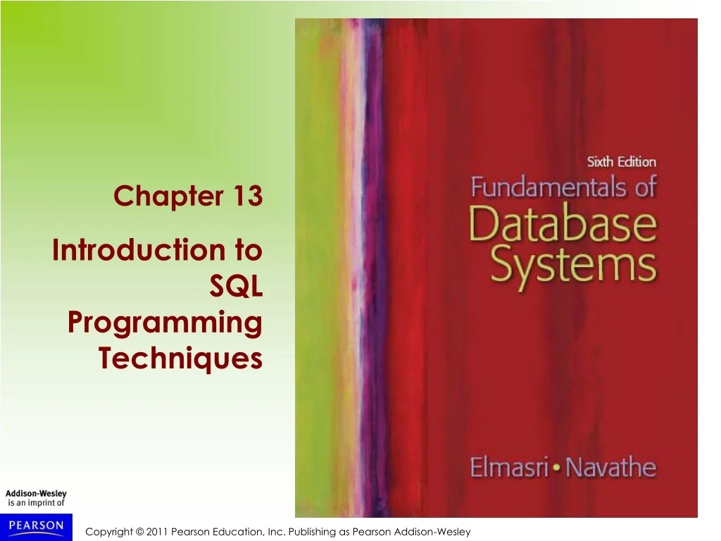 PPT - Introduction to SQL Programming Techniques PowerPoint ...