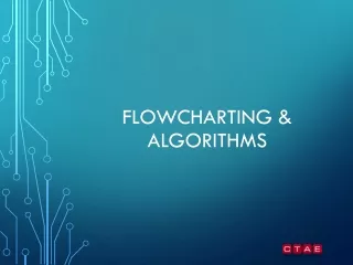 Flowcharting &amp; Algorithms